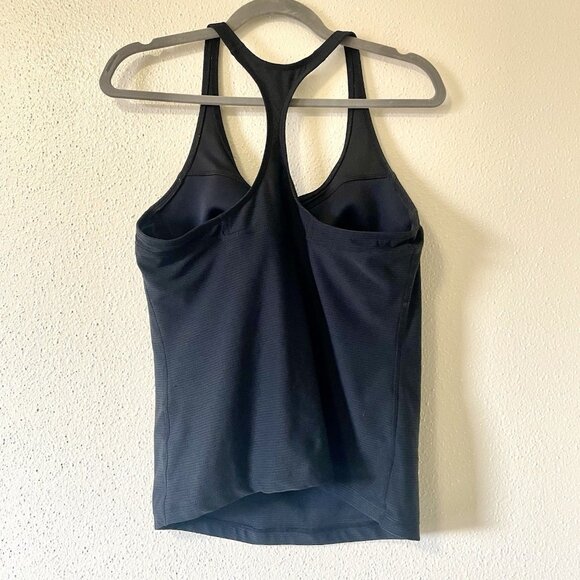 Nike Tank Top Women’s large Racerback Dri Fit Built in Bra Athletic Gym Workout - Picture 6 of 8